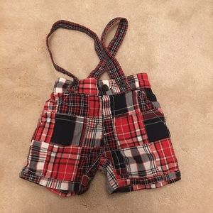 Gymboree Shorts with Suspenders